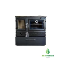 Caliskan 214-3D-BOX Wood Burning Cast Iron Stoves