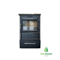 Caliskan 305-BOX Wood Burning Cast Iron Stove