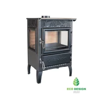 Caliskan 305-3D Wood Burning Cast Iron Stove